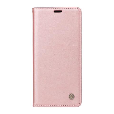 Pink — Wallets Folio Flip High End Premium Synthetic Leather Card Holder Folding Stand A13 5G, A23 5G, A33 5G, A53 5G, A73 5G