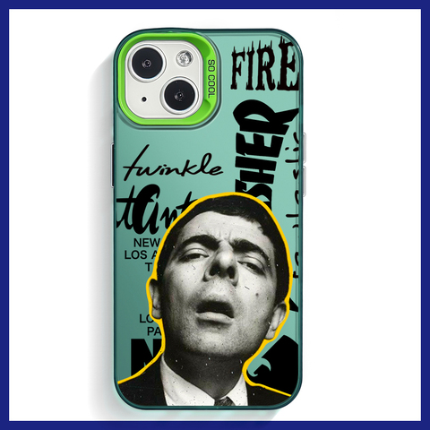 Green — Mr. Bean Thrasher Niche Original 15, 14, 13, 12, 11 iPhone Case