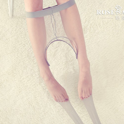 开档丝袜0D超薄脚尖全透明隐形开裆式性感肉色黑丝情趣连裤女-淘宝网