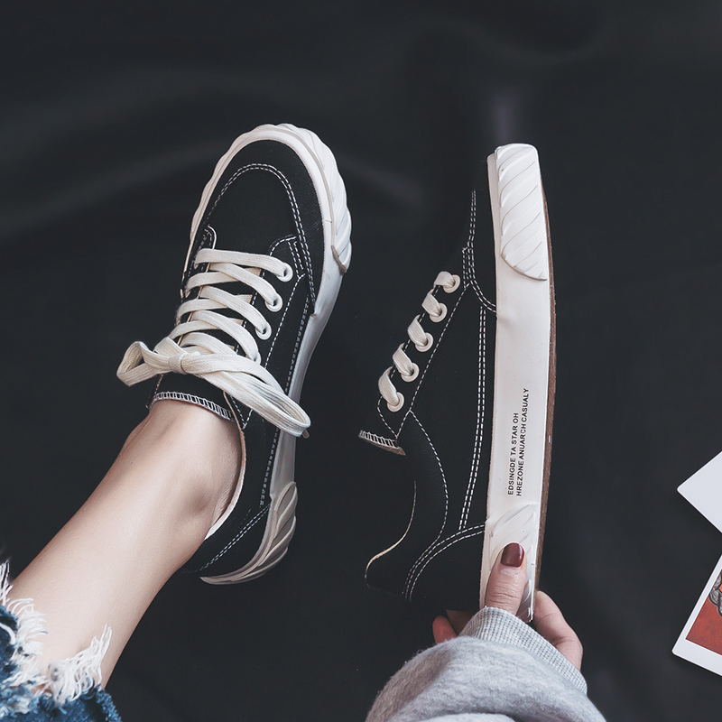 2019 printemps de nouvelles chaussures de toile des élèves de sexe féminin vintage port saveur ins marée chaussures sauvages version coréenne de ulzzang conseil chaussures 2019 printemps de nouvelles chaussures de toile des élèves de sexe féminin vintage port saveur ins marée chaussures sauvages version coréenne de ulzzang conseil chaussures