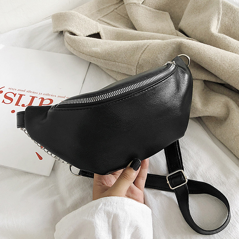 กระเป๋า 网红小包包女2019新款潮斜挎学生百搭ins时尚韩版洋气胸包腰包女  