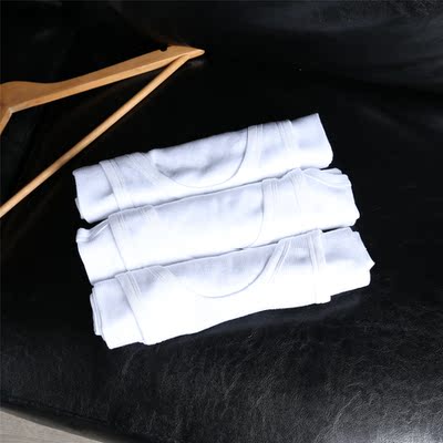 跑量优惠价 男夏季紧身弹力打底薄款螺纹工字汗背心原