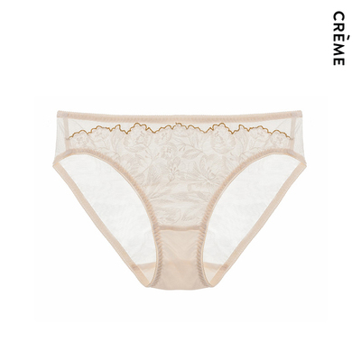 CremeSu法式内衣法国进口刺绣golden silhouette三角裤女内裤小裤-淘宝网