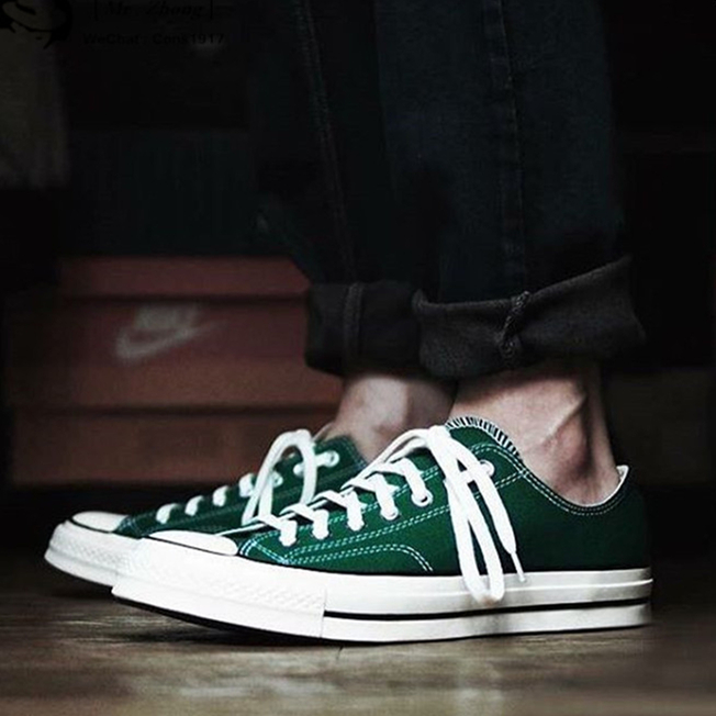 la corée du sud composant logiciel enfichable de la rue du couple classique polyvalent vintage des années 1970 samsung logo gravé vert foncé haut bas chaussures de toile femme la corée du sud composant logiciel enfichable de la rue du couple classique polyvalent vintage des années 1970 samsung logo gravé vert foncé haut bas chaussures de toile femme