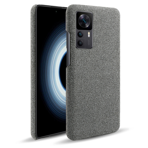 Gray — Two Tone Leather Stitched K40S K50, K50 Pro, K50 Ultra Phone Case