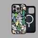 Rick And Morty Phone Cases Covers Mirror Trendy Fashionable MagSafe iPhone 15, iPhone 14, iPhone 13