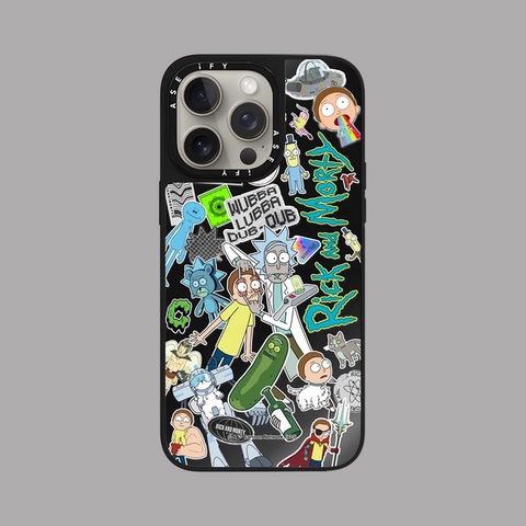 Rick And Morty Mirror MagSafe 15, 14, 13 iPhone Case