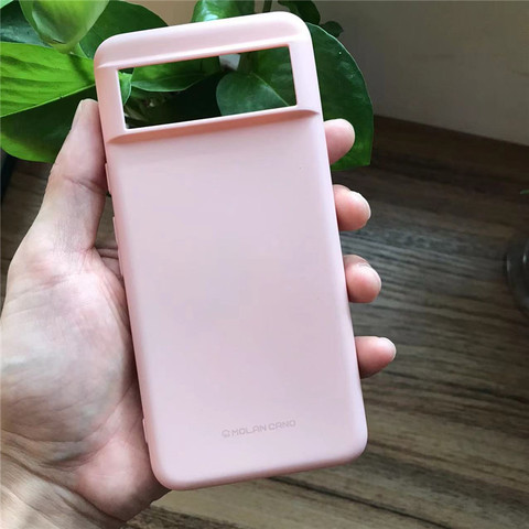 Pink — Matte Silicone TPU 8, 8 Pro Google Pixel Phone Case