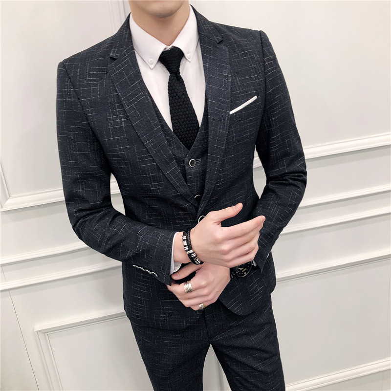 la mer bleu officiel de la maison-phare magasin de costume pour hommes en trois pièces slim fit de travail d'été robe de costumes de carrière la mer bleu officiel de la maison-phare magasin de costume pour hommes en trois pièces slim fit de travail d'été robe de costumes de carrière
