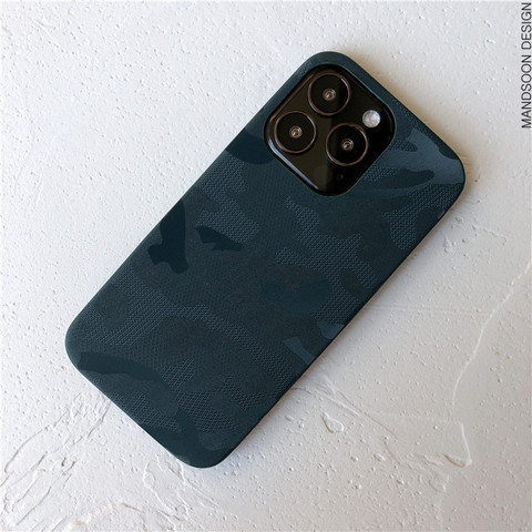 Green — Canvas Fabric 15, 14, 13 iPhone Case