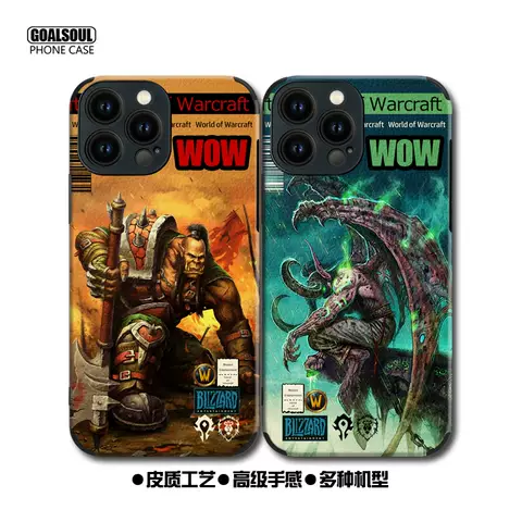 World Of Warcraft – Gaming New Phone Cases Covers Silicone TPU Xiaomi, Apple