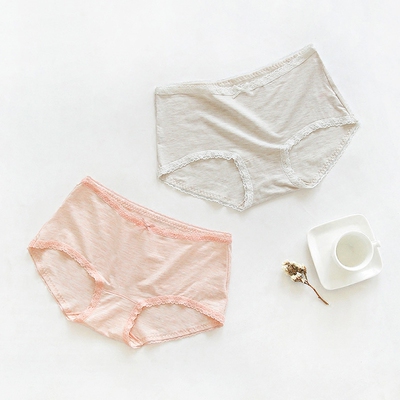 贴身日记简约舒适混纺彩棉木代尔少女蕾丝边中低腰包臀内裤短裤女-淘宝网 贴身日记简约舒适混纺彩棉木代尔少女蕾丝边中低腰包臀内裤短裤女-淘宝网