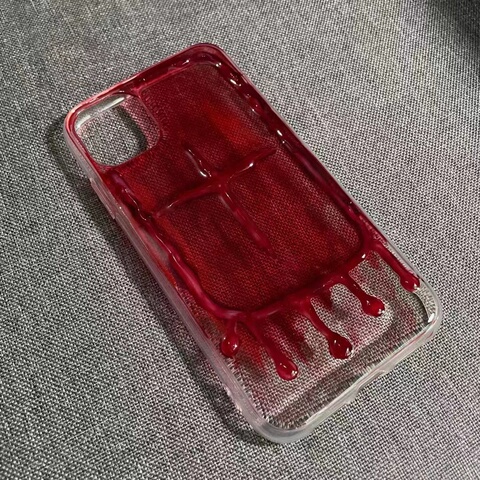 Bloody Cross Unique Handmade 3D 14, 13, 12 iPhone Case