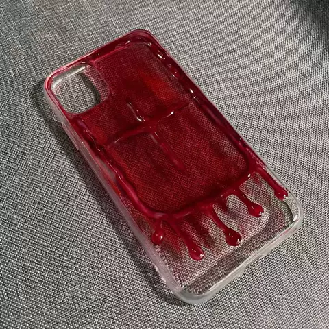 Bloody Cross Unique Cool iPhone Phone Cases Covers Handmade 3D iPhone 14, iPhone 13, iPhone 12