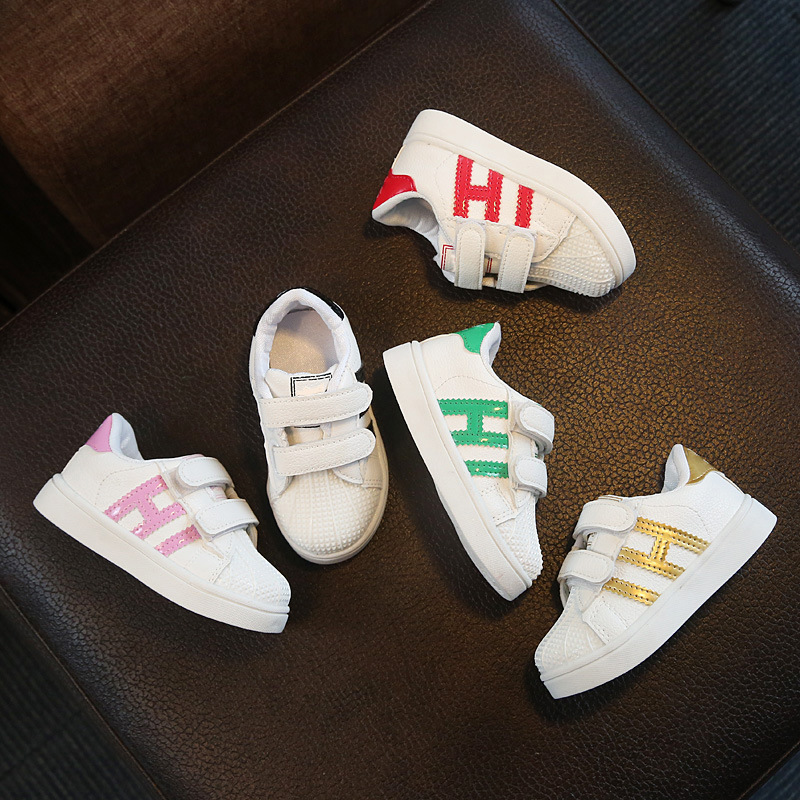 貝殼兒童帆布板鞋春秋新款男童軟底運動鞋1-2-3-4-6歲5女童小白鞋
