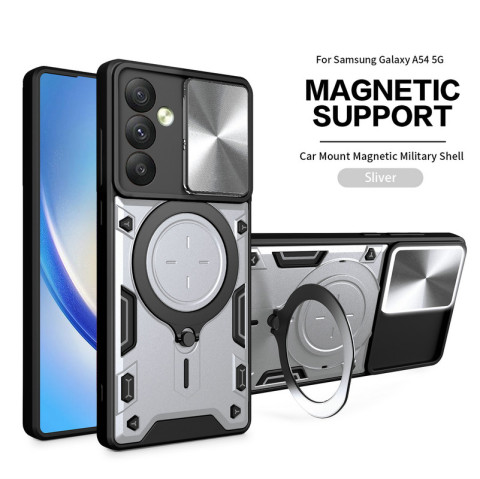 Camera Lens Slider Protection Ring Finger Holder Kickstand Tough Shockproof A13 5G, A23 5G, A33 5G, A53 5G, A73 5G, A54, A34
