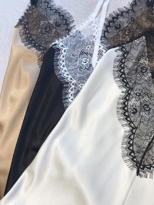 超美!!ED睫毛蕾丝V领性感真丝3色吊带上衣-淘宝网 超美!!ED睫毛蕾丝V领性感真丝3色吊带上衣-淘宝网