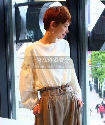 KOE 孤品!外贸出口日本原单尾货 18年新款 宽松大版 灯笼
