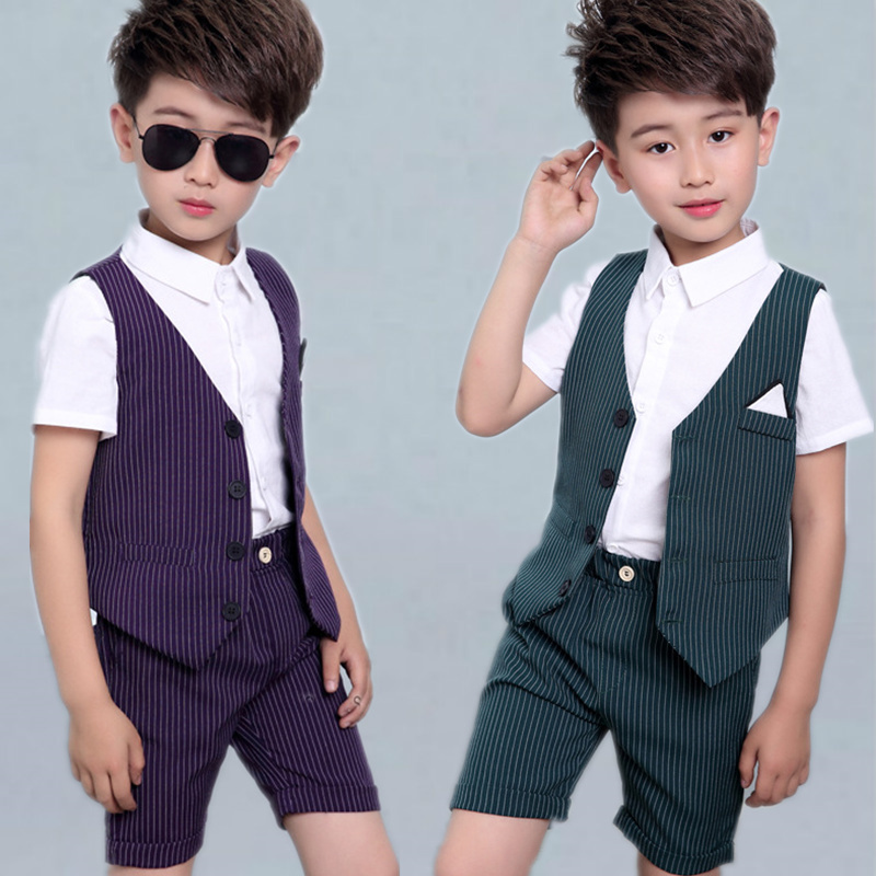 boys gilet de costume trois-pièces 2 enfant gentleman petit costume 3 garçons robes de 4 de fille de fleur à manches courtes shirt set de 6 ans a été boys gilet de costume trois-pièces 2 enfant gentleman petit costume 3 garçons robes de 4 de fille de fleur à manches courtes shirt set de 6 ans a été