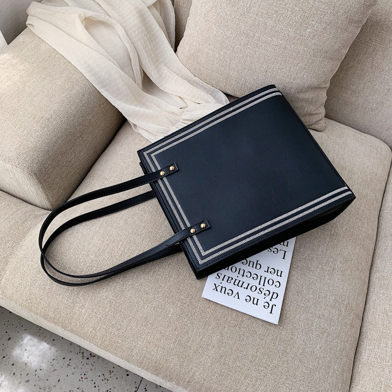 กระเป๋า 包包女包新款2019时尚子母包简约百搭手提包大容量通勤公文单肩包  