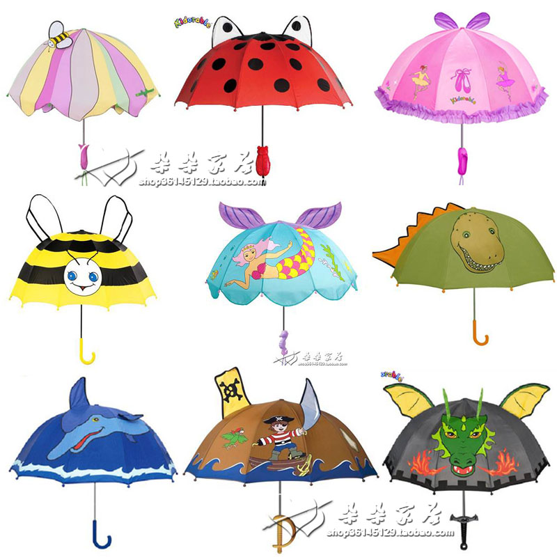 ! 美國kidorable卡通造型男女童兒童雨傘 小童傘 防紫外線