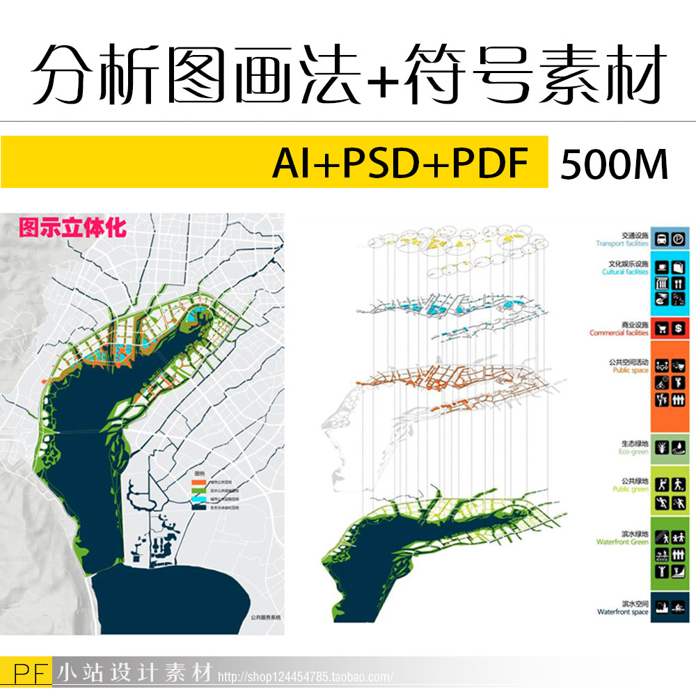 園林景觀建筑城市規(guī)劃設(shè)計(jì)分析圖符號及畫法AI+PSD+PDF素材 園林景觀建筑城市規(guī)劃設(shè)計(jì)分析圖符號及畫法AI+PSD+PDF素材
