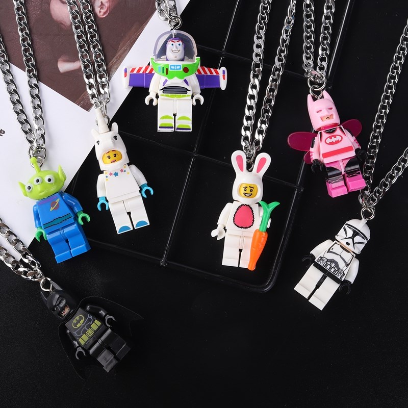 les blocs de construction de buzz lightyear collier de style de femmes hip-hop amateurs de cadeaux personnalisés rue de la marée de gens hip-hop bijoux les blocs de construction de buzz lightyear collier de style de femmes hip-hop amateurs de cadeaux personnalisés rue de la marée de gens hip-hop bijoux