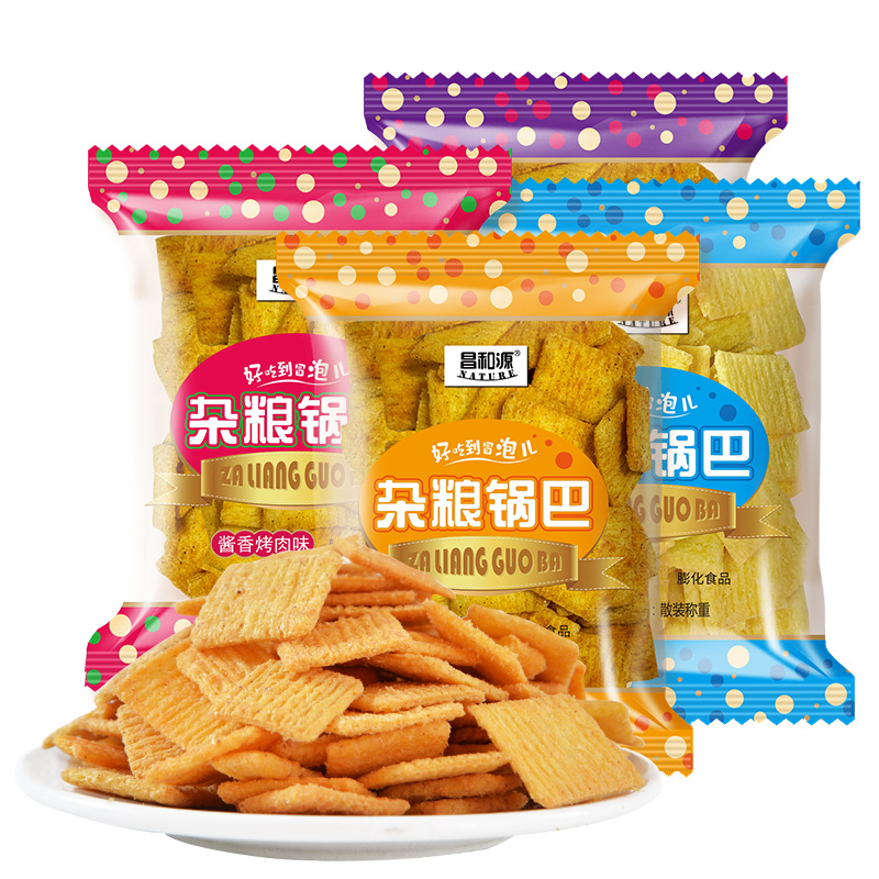 昌和源杂粮锅巴小食品网红小食品