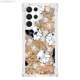 Girls Phone Cases Covers Liquid Quicksand Glitter Bling Never Stop Dreaming, Owl, Butterfly, Dog Illustration Airbag Corner Protection Silicone TPU Galaxy S23, Galaxy S23 Plus, Galaxy S23 Ultra,