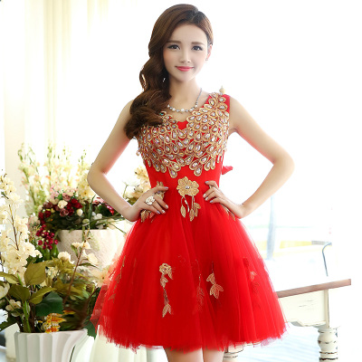 2017 nouveau style de printemps et d'été mariée de mariage de pain grillé costume de petite robe de costume de robe de soirée de demoiselle d'honneur robes de robe de soirée 2017 nouveau style de printemps et d'été mariée de mariage de pain grillé costume de petite robe de costume de robe de soirée de demoiselle d'honneur robes de robe de soirée