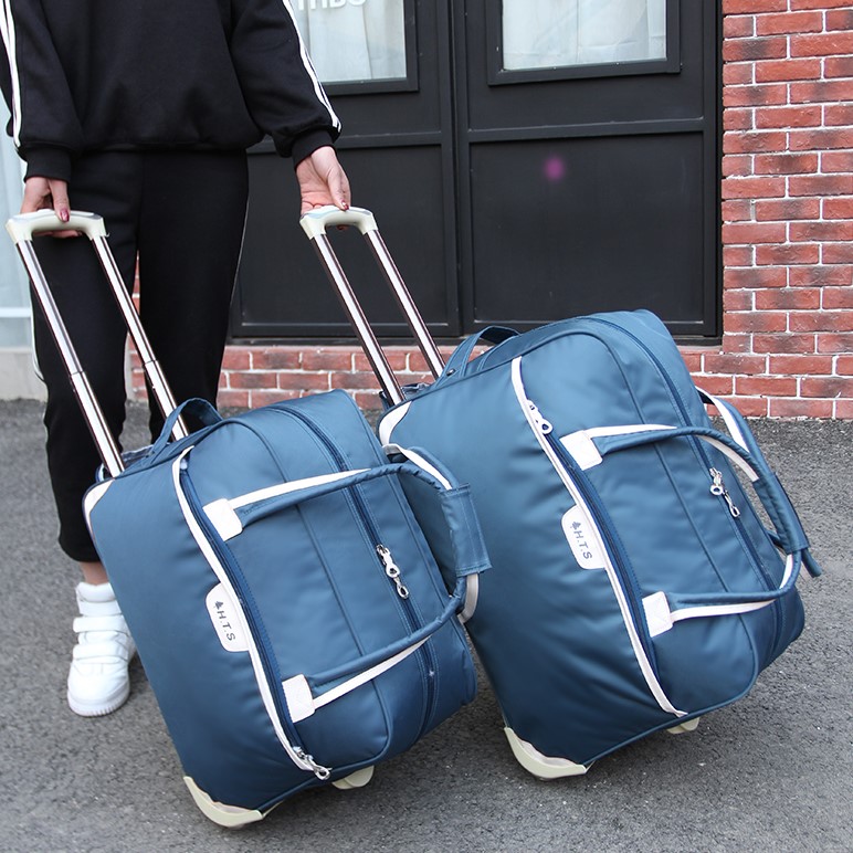 拉杆包旅行女手提行李袋旅行包收纳包男出差商务包大容量旅游包潮