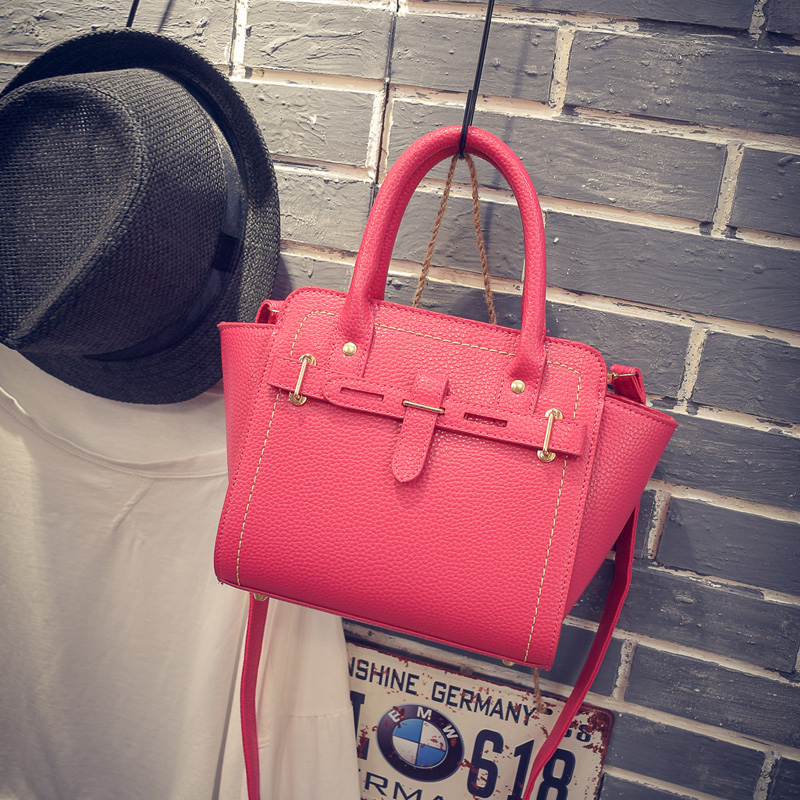 bag female 2017 new tide handbag wild korean female bag simple bat wings bag shoulder bag messenger bag