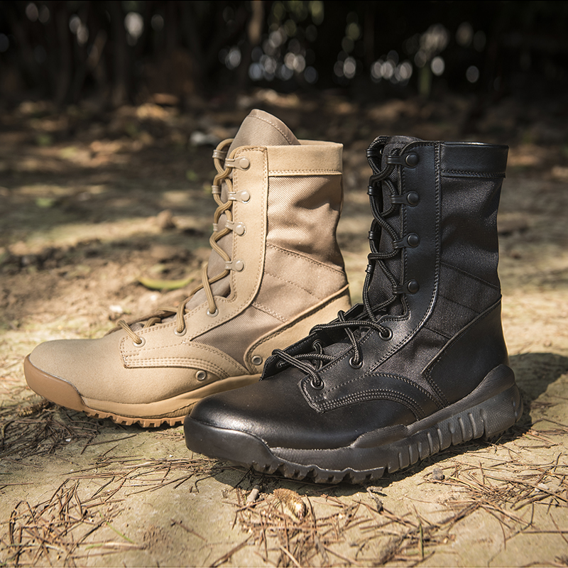 夏季CQB超輕作戰靴透氣減震美國特種兵男女高幫鞋511安檢戰術軍靴
