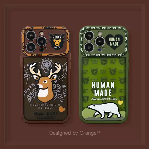 Human Made New Phone Cases Covers Trendy Fashionable iPhone 14, iPhone 13, iPhone 12