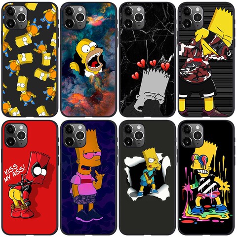 The Simpsons Illustration 14, 13, 12 iPhone Case