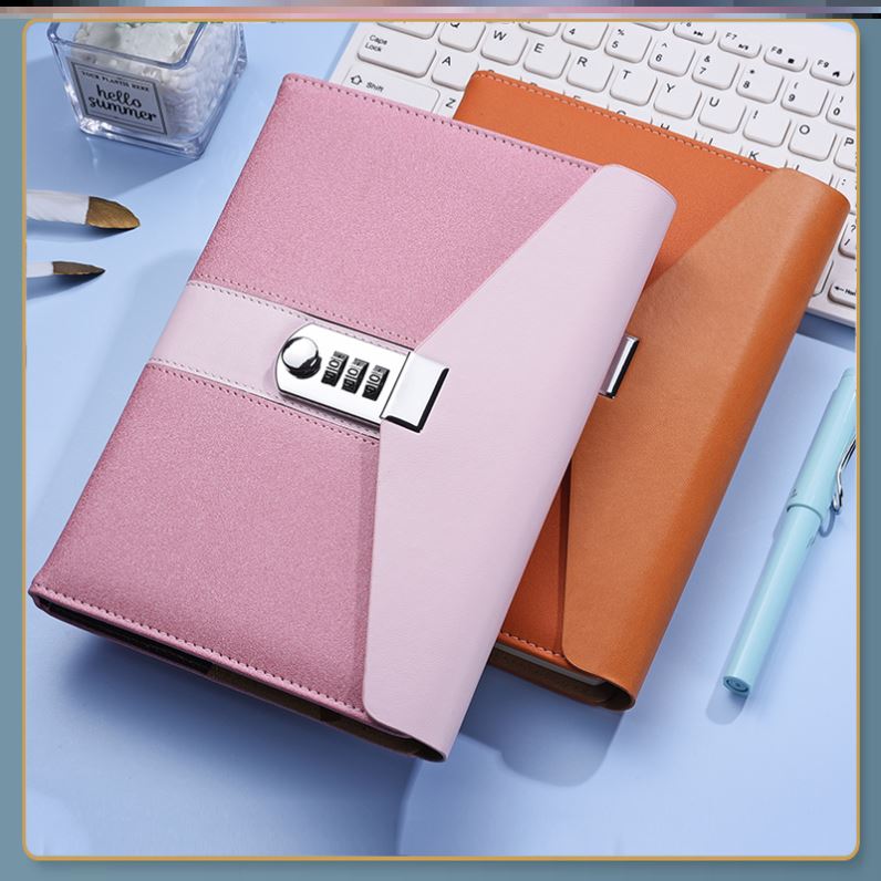 diary with lo good-looking password lo notebook exquisite adult advanced student notepad thiening minimalist a5