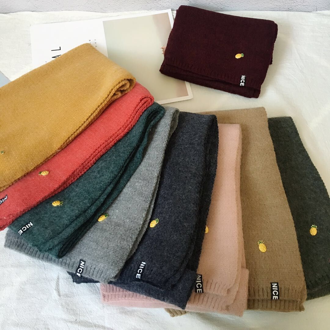 韓版秋鼕保暖兒童圍巾