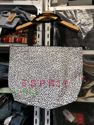 ESPRIT 专柜正品 046EA1O055 女士 休闲 LOGO 单肩 手提 背包原