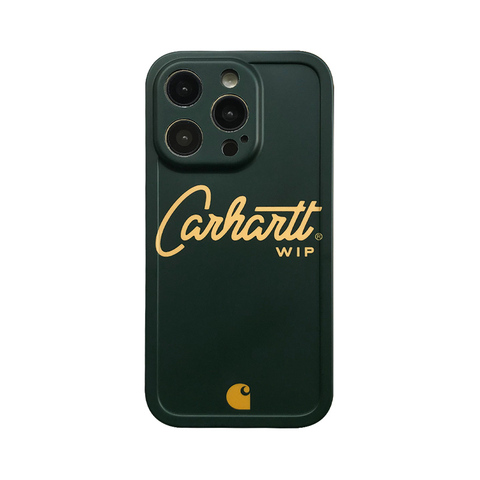 Green — Carhartt Since 1889 New 15, 14, 13, 12 iPhone Case