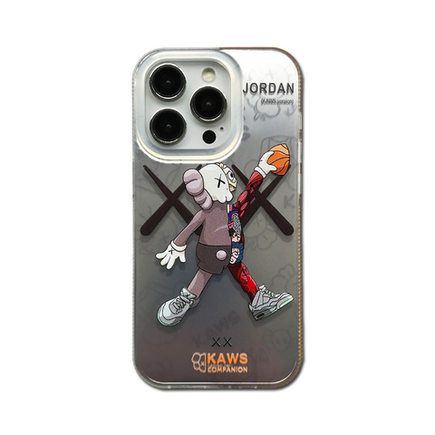 KAWS JORDAN New 15, 14, 13, 12, 11 iPhone Case