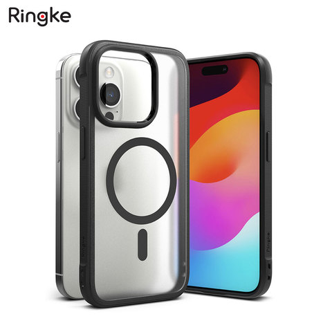 Ringke Fusion New Light Weight Transparent Clear High End Premium Tough Shockproof 15, 15 Plus, 15 Pro, 15 Pro Max iPhone
