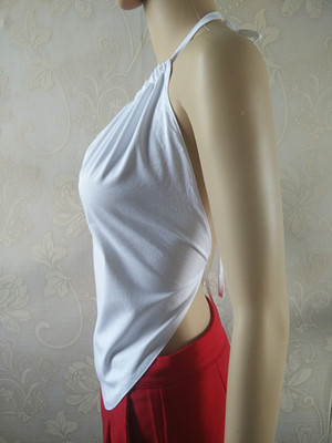 特价包邮新款纯棉白色成人女士复古保暖护胃肚兜 大码MM-淘宝网