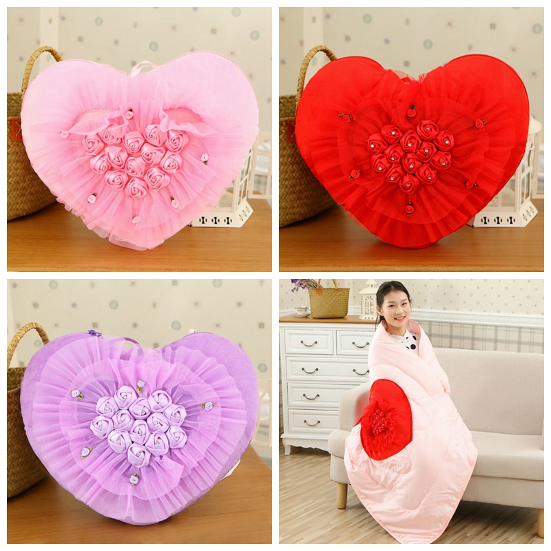 super beautiful roses love pillow cushion car air