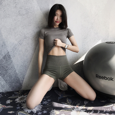 annerun紧身运动短裤女防走光跑步蜜桃高腰收腹提臀瑜伽健身热裤-淘宝网 annerun紧身运动短裤女防走光跑步蜜桃高腰收腹提臀瑜伽健身热裤-淘宝网