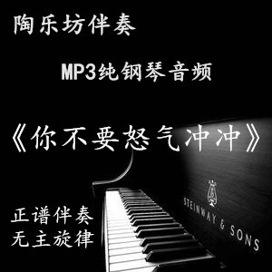 你不要怒气冲冲 钢琴伴奏 声乐正谱 五线谱美声 艺考伴奏音频mp3