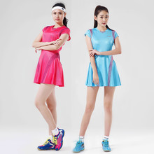 新款正品川崎 羽毛球运动服装套装SK-16279 女款连衣裙夏速干显瘦