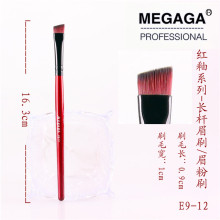 Оригинальная косметическая кисть Megaga Красная глазурь серии длинные стержни искусственный соболь шерсть мягкие брови краситель