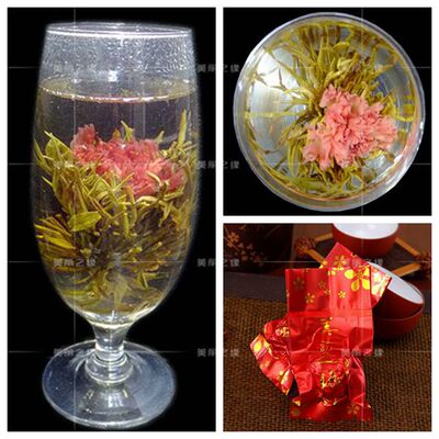 遇美丽之缘 万紫千红20颗散装 工艺花茶纯手茶观赏茶康乃馨花草茶