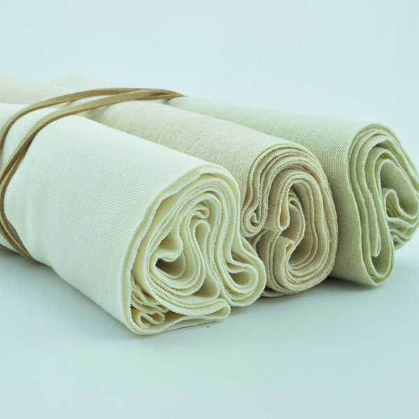 罗口布 彩棉布料 面料袖口领口螺口布 罗纹布 宝宝布料