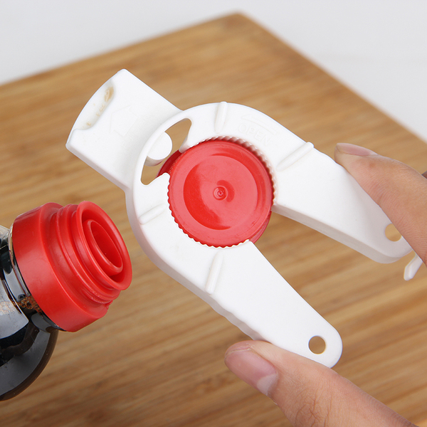 家用多用途便利拧盖器厨房塑料创意开瓶器开盖器省力开盖辅助器